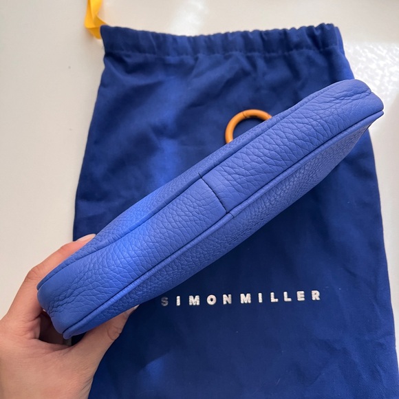 Like NEW Simon Miller Clutch / Small Handbag in Striking Bold Blue - Picture 3 of 6